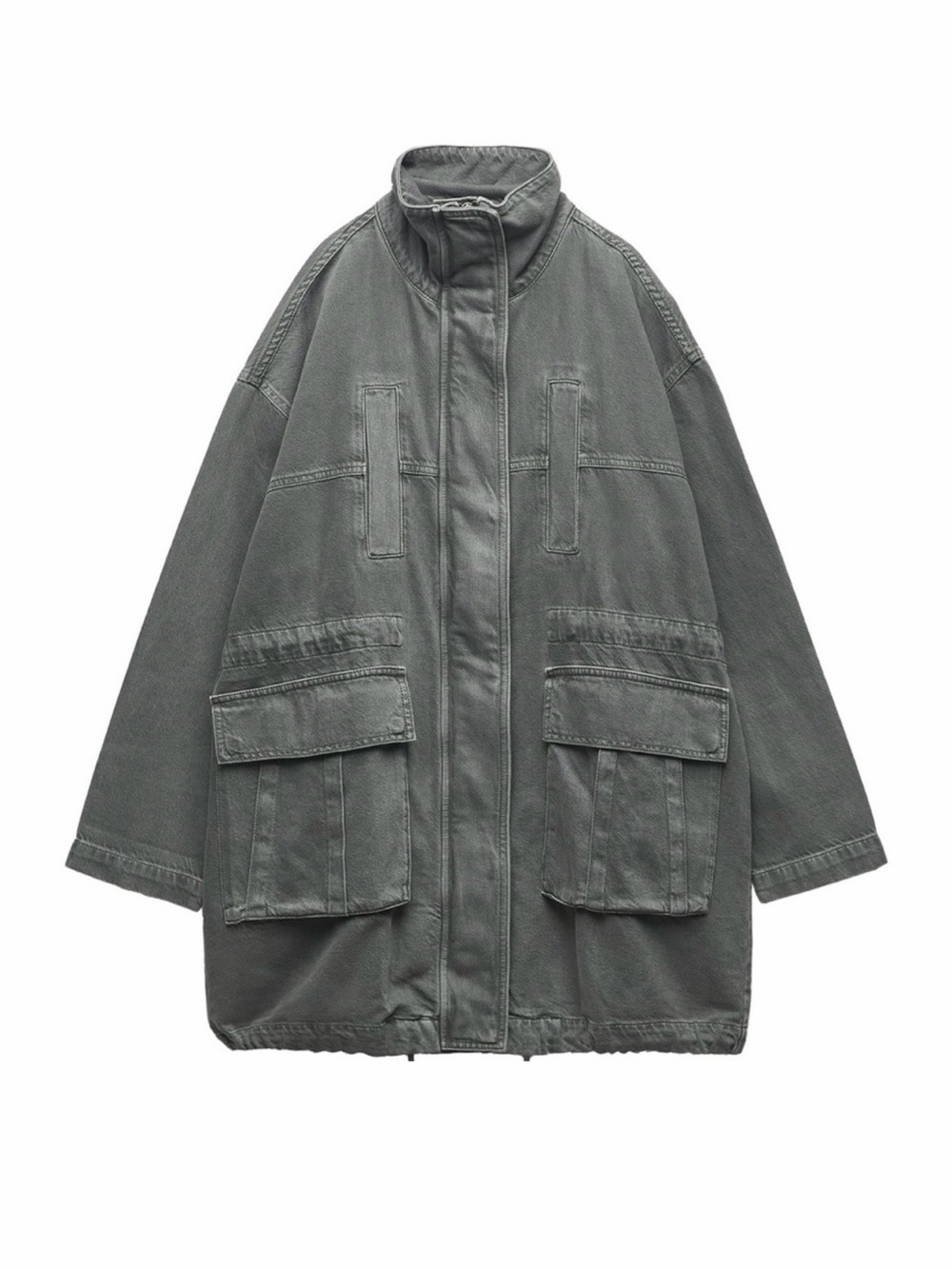 Zara Oversized Utility Jacket - unisex